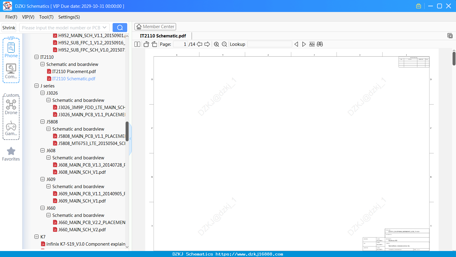 Infinix IT2110 Schematic
